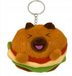  Kapibara kulcstartó, burgerrel, gyerekeknek (Z126)