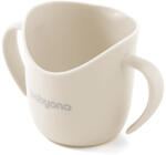 BabyOno Ergonomikus fülű bögre 120 ml - bézs