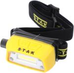 VELAMP ST207LASER fejlámpa 3, 7V 1400mAh akku 300lm COB 60° 3W Li-Polymer