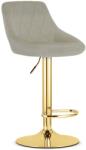 Klubfotel Bárszék KAST - ivory bézs/arany láb