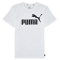 PUMA Rövid ujjú pólók ESSENTIAL LOGO TEE Fehér 3 / 4 Jahre