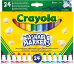 Crayola Gyerek filctoll Mosható 24 szín Nem mérgező Kúpos (58-6570)