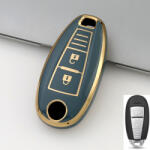  Suzuki 2 gombos smart TPU védőtok kék arany (TSU022AKE)