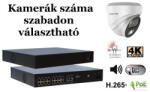 Monitorrs Security - AI Hybrid Light IP kamerarendszer 9-16 kamerával 8 Mpix WD - 6481k9-16