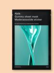 Abib Mască facială din țesătură cu madecassoside Gummy Sheet Mask Madecassoside Sticker - 27 ml / 1 buc Masca de fata