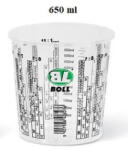 Boll skálázott mérőedény 650ml +tető (0070232/1)