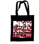  Hello Kitty Bows vászontáska, bevásárlótáska 44 cm