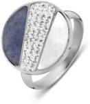  Victoria Ezüst színű köves, mintás gyűrű - tisztitoszertrendelek