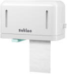 WEPA Satino Mini duo kistekercses toalettpapír tartó ABS műanyag, fehér