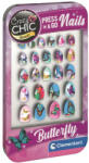  Crazy Chic Butterfly műköröm készlet Clementoni