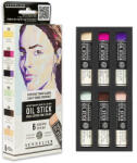 Sennelier Oil Stick olajfesték rúd készlet - 6x12 ml, light tones portrait