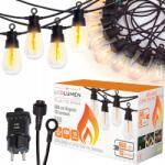 Ledlumen Lángmintás Füzér Karácsonyi Led Lámpák Kültéri Világítás +10 Izzó (251090529)