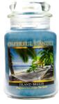 Cheerful Candle Cheerful Candle® Island Breeze nagy üveggyertya 680 g