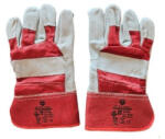 GUARDER Védőkesztyű marhahasítékbőr tenyérrel XL-es méret Guarder piros (SF0161) - iroda-ellatas