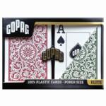 Copag COPAG Elite (Green/Burgundy) kártya, Jumbo index, dupla csomag