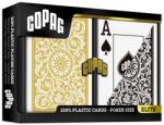 Copag COPAG ELITE, plasztik póker kártya, 2 Jumbo index, dupla csomag (Black and Gold)