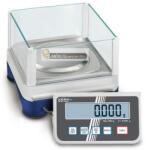 KERN PCD 300-3 (350g/0, 001g) precíziós asztali/labor mérleg különálló kijelző, sok funkció, sok mértékegység (PCD 300-3)