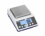 KERN & SOHN PCJ 600-2M (600g/0, 01g) IoT ready, Ipar 4.0 digitális asztali mérleg, sok funkció, sok mértékegység, hitelesíthető (PCJ 600-2M)