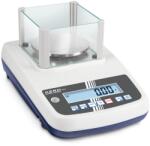 KERN EWJ 600-2M (600g/0, 01g) digitális precíziós asztali mérleg, automata belső kalibrálás, RS232, USB, sok funkció, hitelesíthető (EWJ 600-2M)