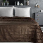  Nina puha plüss pléd Sötétbarna 200x220 cm