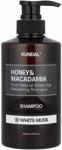 KUNDAL - Honey & Macadamia Nature Shampoo, White Musk, 500ml