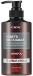 KUNDAL - Honey & Macadamia Nature Shampoo, Amber Vanilla, 500ml