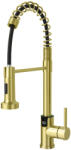 Austler FH-3113 mosogató csaptelep - kiemelhető multifunkciós fej - vízhőfok kijelző (arany) (FH-3113LJ)