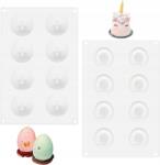  Szilikon Forma Süteményekhez, Muffinokhoz 3D Húsvéti Muffin Sütőlemez 2db (794471626813)