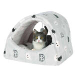 TRIXIE Cave Mimi - bújó (szürke, mintás) macskák részére (42x35x35cm)