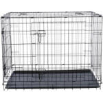 TRIXIE Home Kennel "XL" - szobakennel (horganyzott fém, fekete) kutyák részére (116x86x77cm)