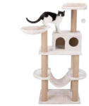 TRIXIE Federico Scratching Post - kaparófa (világos szürke) macskák részére (60x50/142cm)
