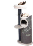 TRIXIE Kifutó termék: Trixie Juana Scratching Post - kaparófa (szürke, világos szürke) macskák részére (57x46cm)