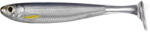 LIVETARGET Shad Livetarget Slowroll Shiner Paddle Tail, culoare Silver-Smoke, 12.5cm, 3buc (F1.LT.SRS125SK951)