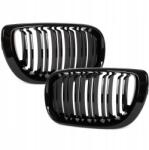 Dlaauta Bmw 3 E46-hoz fekete dupla bordás hűtőrács szett
