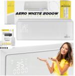 Mission Air AERO légfűtés, 2000W, távirányító, időzítő, fehér (Kurtyna Farelka Mission Air AERO White 2000W)