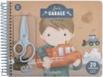 Little Dutch Carte cu activitati pentru decupat - stickere si foarfeca incluse - Jim - Little Dutch Carte de colorat