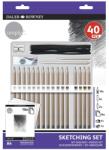 Daler-Rowney Set 40 piese Sketching Simply Daler Rowney