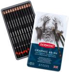Derwent Set 12 creioane grafit Medium Graphic Derwent