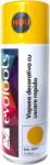 Evotools Spray vopsea decorativa, uscare rapida, galben RAL 1032, 400 ml (683438)