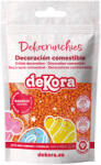 Dekora Decorațiune crocantă CRUNCHIES - Portocală 100 g