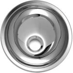 Carbest Chiuveta rotunda de inox, diametru 265 mm
