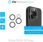 FixPremium Glass - Geam securizat a camerei din spate pentru iPhone 15 Pro & 15 Pro Max