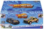 Mattel Set 2 Masinute Metalice Pull Back Muscle And Blown Si Porsche 914 Safari 1: 43 (mthpr91_hwh54)