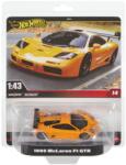 Mattel Real Riders Masinuta Metalica Mclaren F1 Gtr 1995 Scara 1: 43 (mthmd41_hwt15)