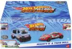 Mattel Set 2 Masinute Metalice Pull Back Mighty K Si Twin Mill 1: 43 (mthpr91_hwh58)