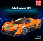 Mould King 27004 McLaren P1 modell, 306 db-os készlet, sportos kialakítással