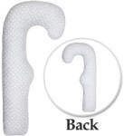 Scamp F párna 80x150cm - Little Heart White/Grey