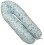 Wikids szoptatós párna HUZAT 180cm - Türkizkék lepkés