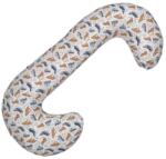 Wikids ölelő párna - Fehér Skék / Okker Leopárd