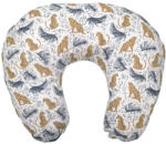 Wikids szoptatós párna HUZAT - Leopárd Okker/Sötétkék